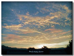 Desert Morning sunrise